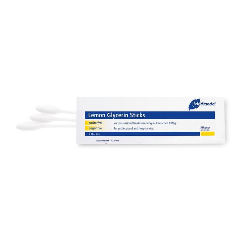 Στικ Meditrade Lemon Glycerin Stick | Συσκευασία (25 τεμάχια)