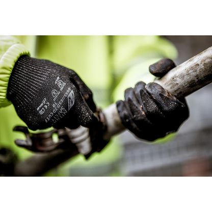 NITRAS ESD 3D CUT F, γάντια προστασίας κοπής, μαύρο