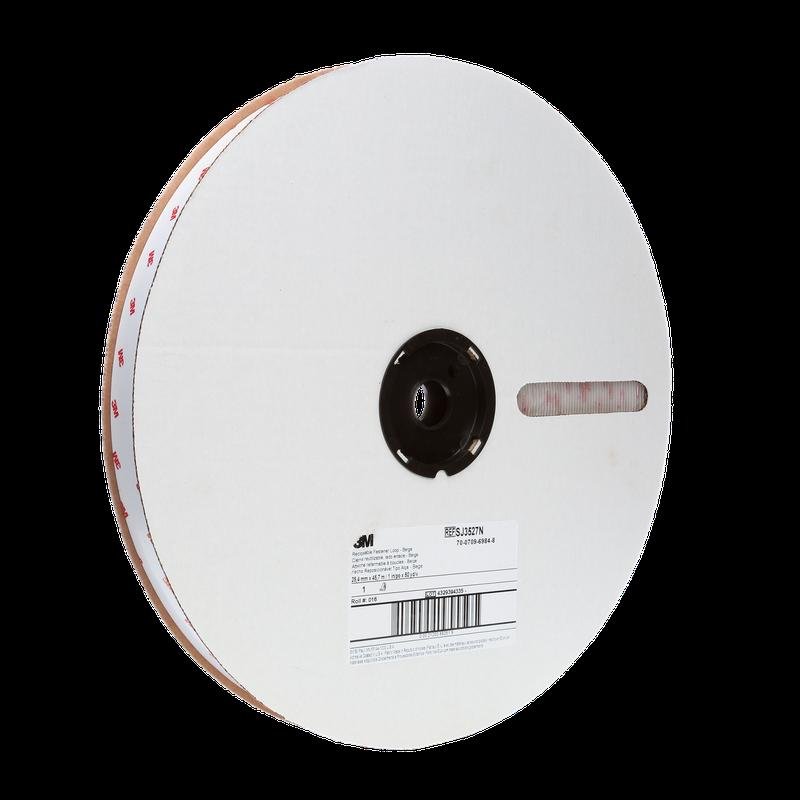 3M™ Loop Tape SJ3527N Μαύρο - Αφαιρούμενοι συνδετήρες Velcro