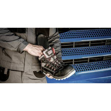 NITRAS COMFORT STEP, πάτοι, μαύρο / κόκκινο