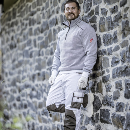 NITRAS MOTION TEX PLUS, πουλόβερ, λευκό