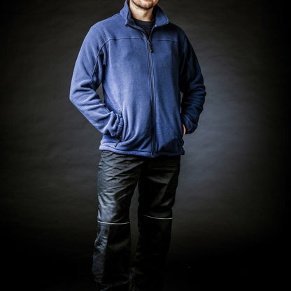 NITRAS MOTION TEX PLUS, φλις μπουφάν, μπλε ναυτικό