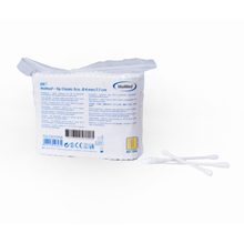 MaiMed -Tip Classic ECO (μικρή κεφαλή) μη αποστειρωμένα βαμβακερά μάκτρα, χαρτόνι, 200 τεμάχια/σακούλα | Συσκευασία (200 τεμάχια)