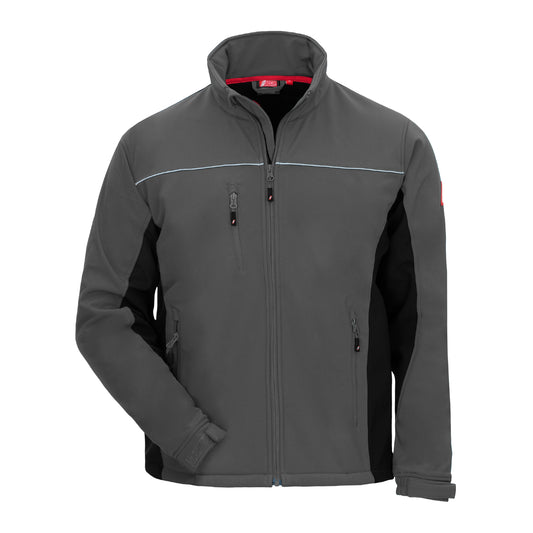 NITRAS MOTION TEX LIGHT, softshell jacket, γκρι / μαύρο