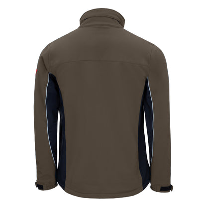 NITRAS MOTION TEX LIGHT, σακάκι softshell, καφέ / μαύρο