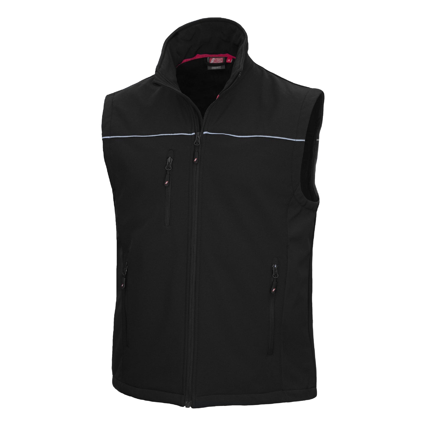 NITRAS MOTION TEX LIGHT, γιλέκο softshell, μαύρο