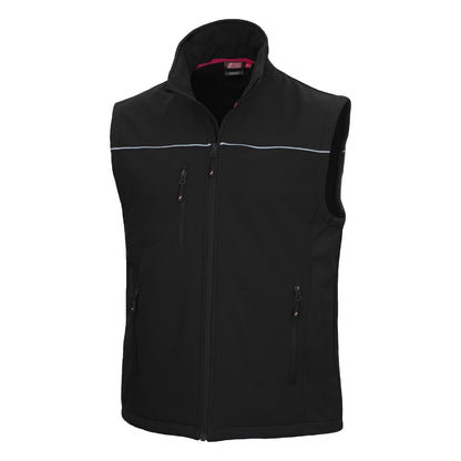NITRAS MOTION TEX LIGHT, γιλέκο softshell, μαύρο