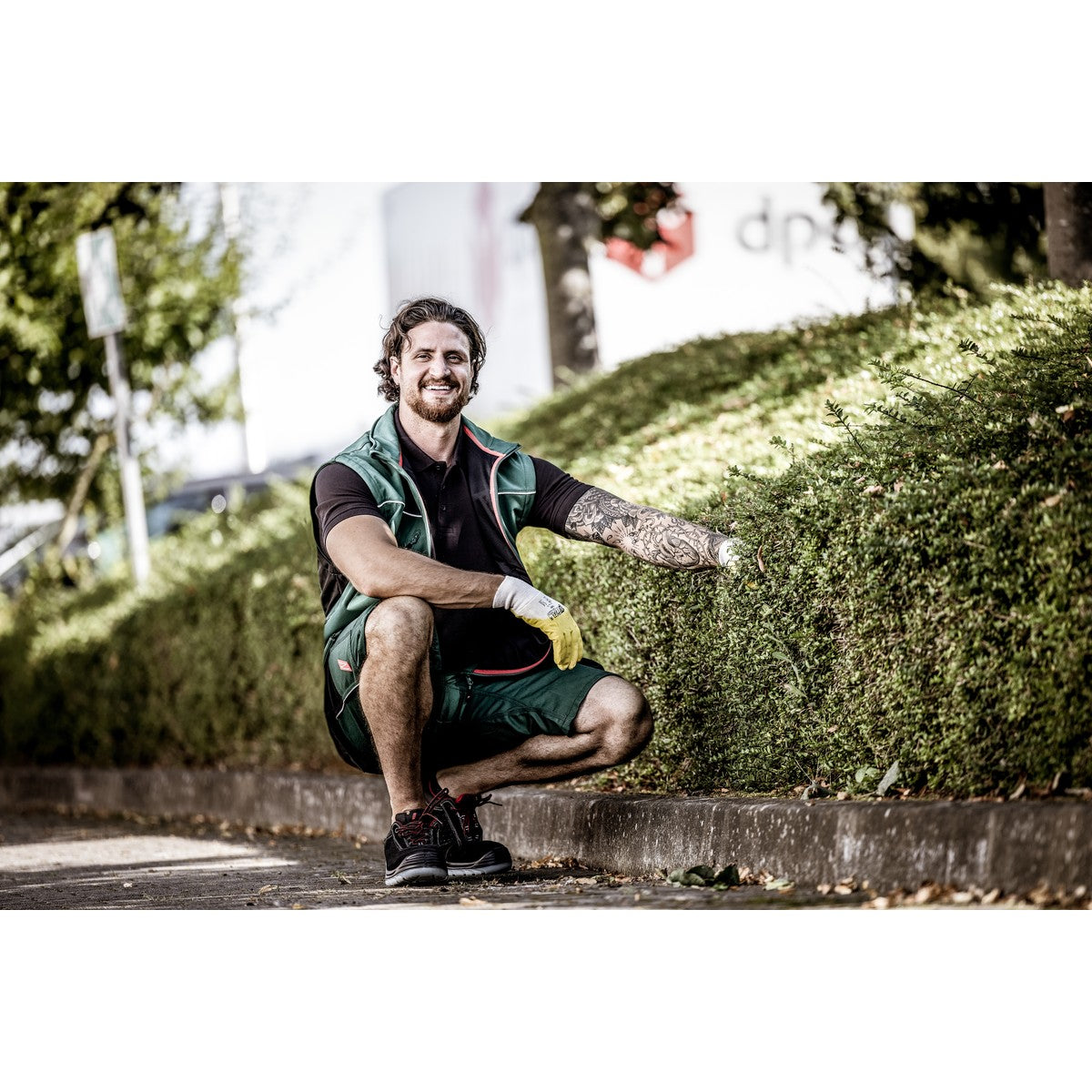 NITRAS MOTION TEX LIGHT, γιλέκο softshell, πράσινο / μαύρο