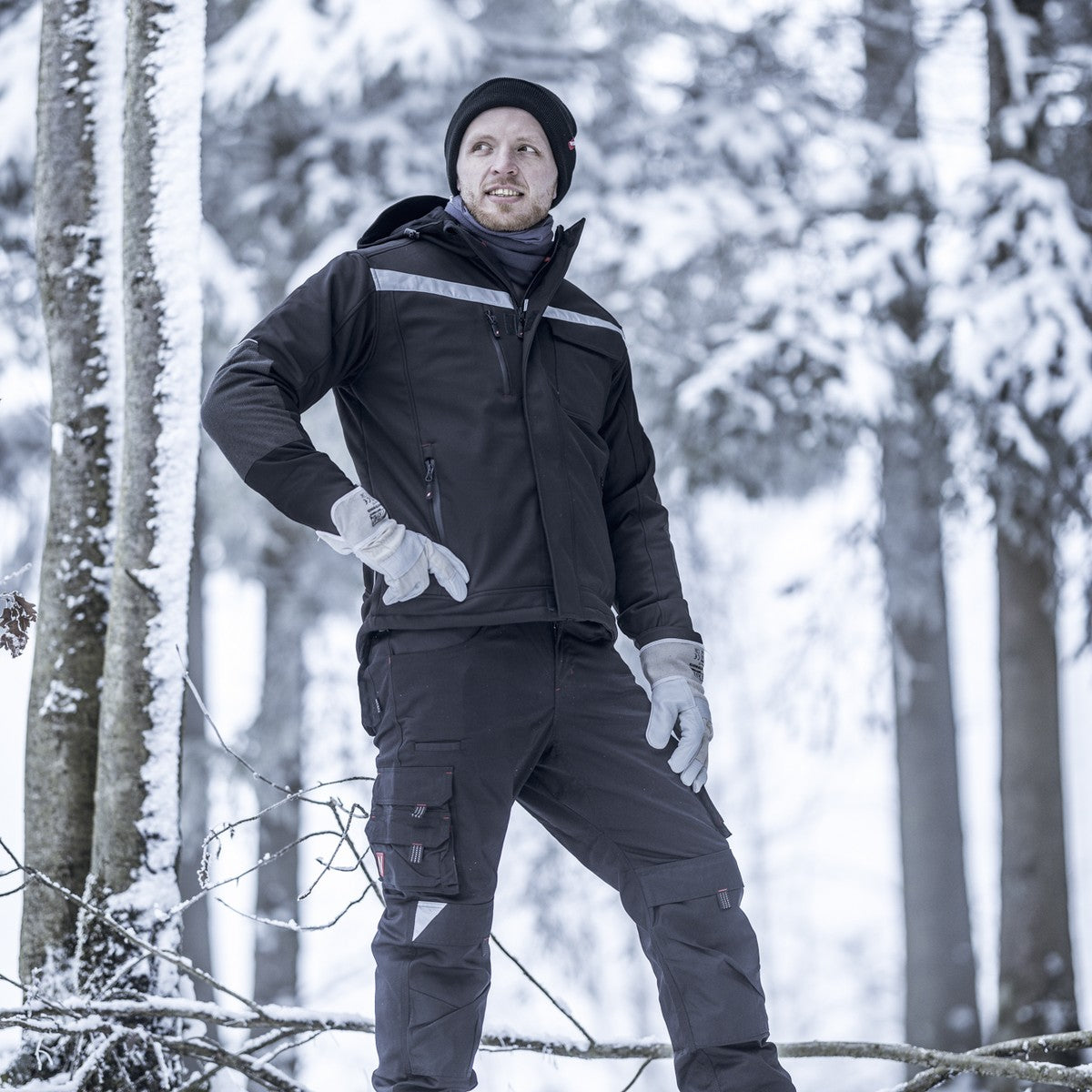 NITRAS MOTION TEX PLUS, χειμωνιάτικο μπουφάν, μαύρο