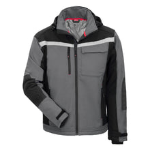 NITRAS MOTION TEX PLUS, σακάκι softshell, γκρι / μαύρο