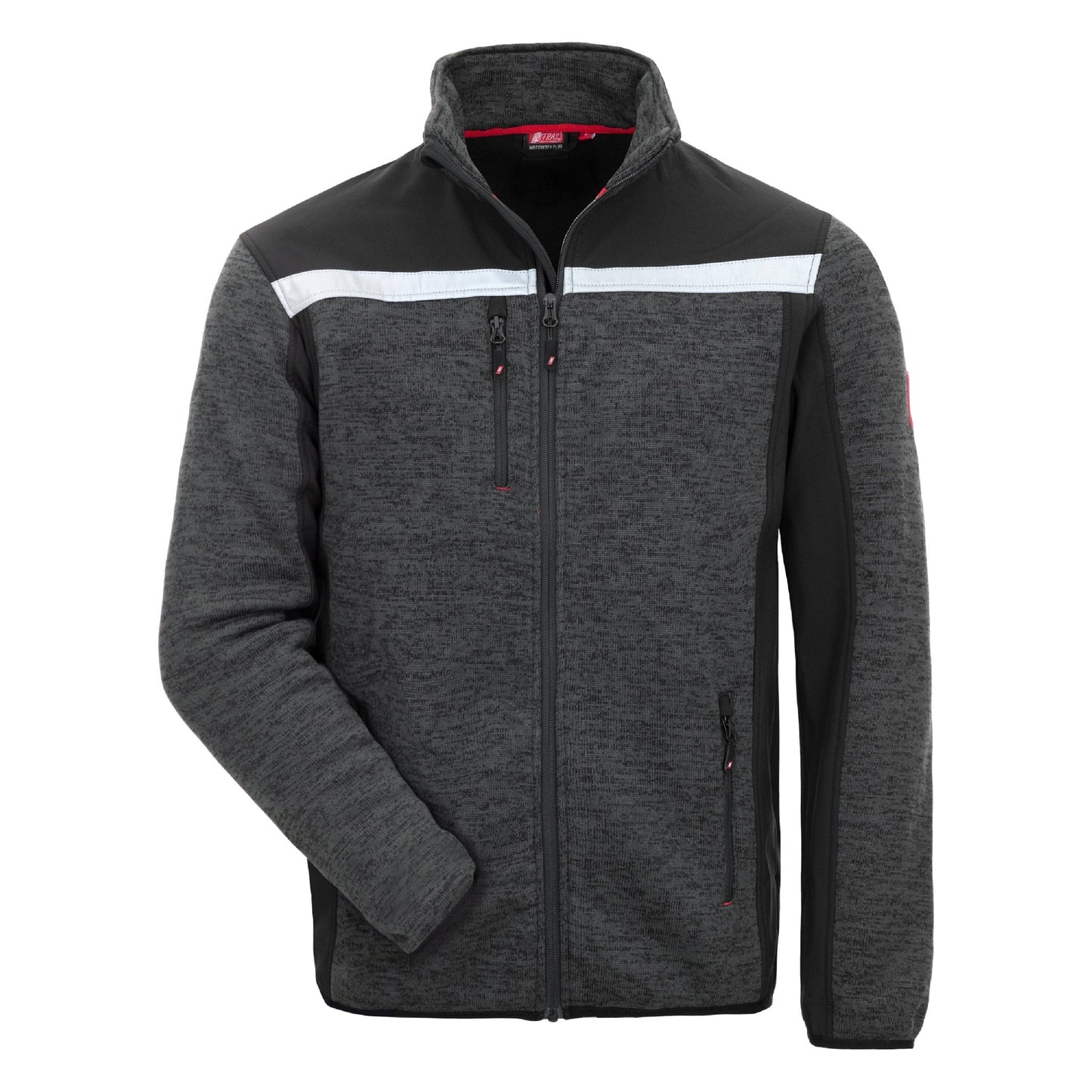 NITRAS MOTION TEX PLUS, πλεκτό μπουφάν softshell, μαύρο