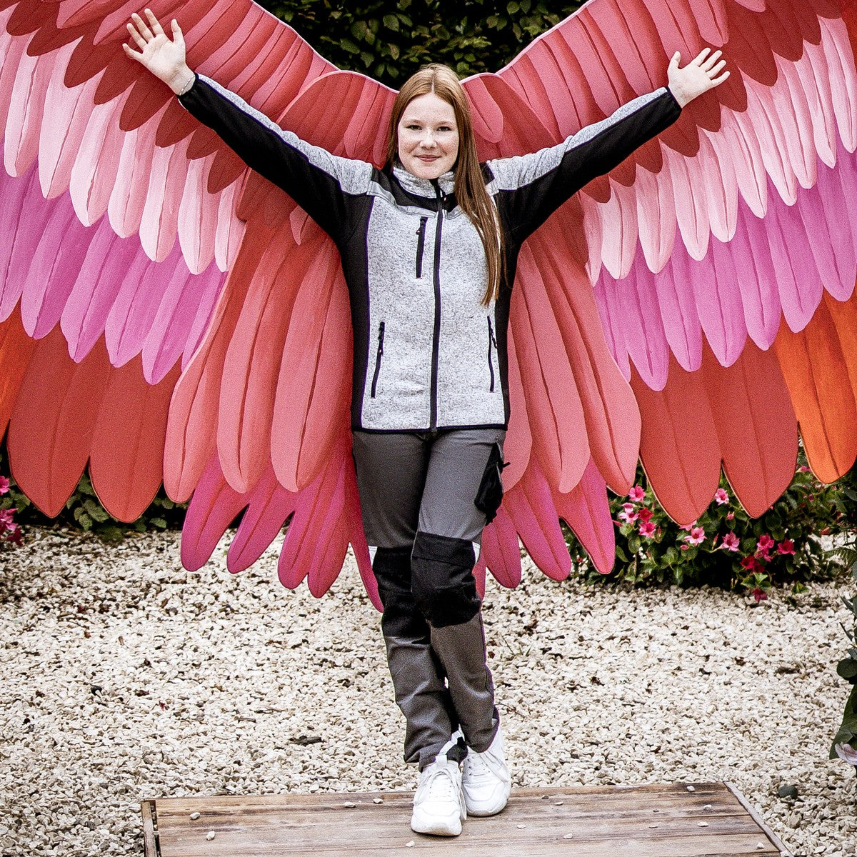 NITRAS MOTION TEX KIDS, πλεκτό μπουφάν softshell, ανοιχτό γκρι / μαύρο