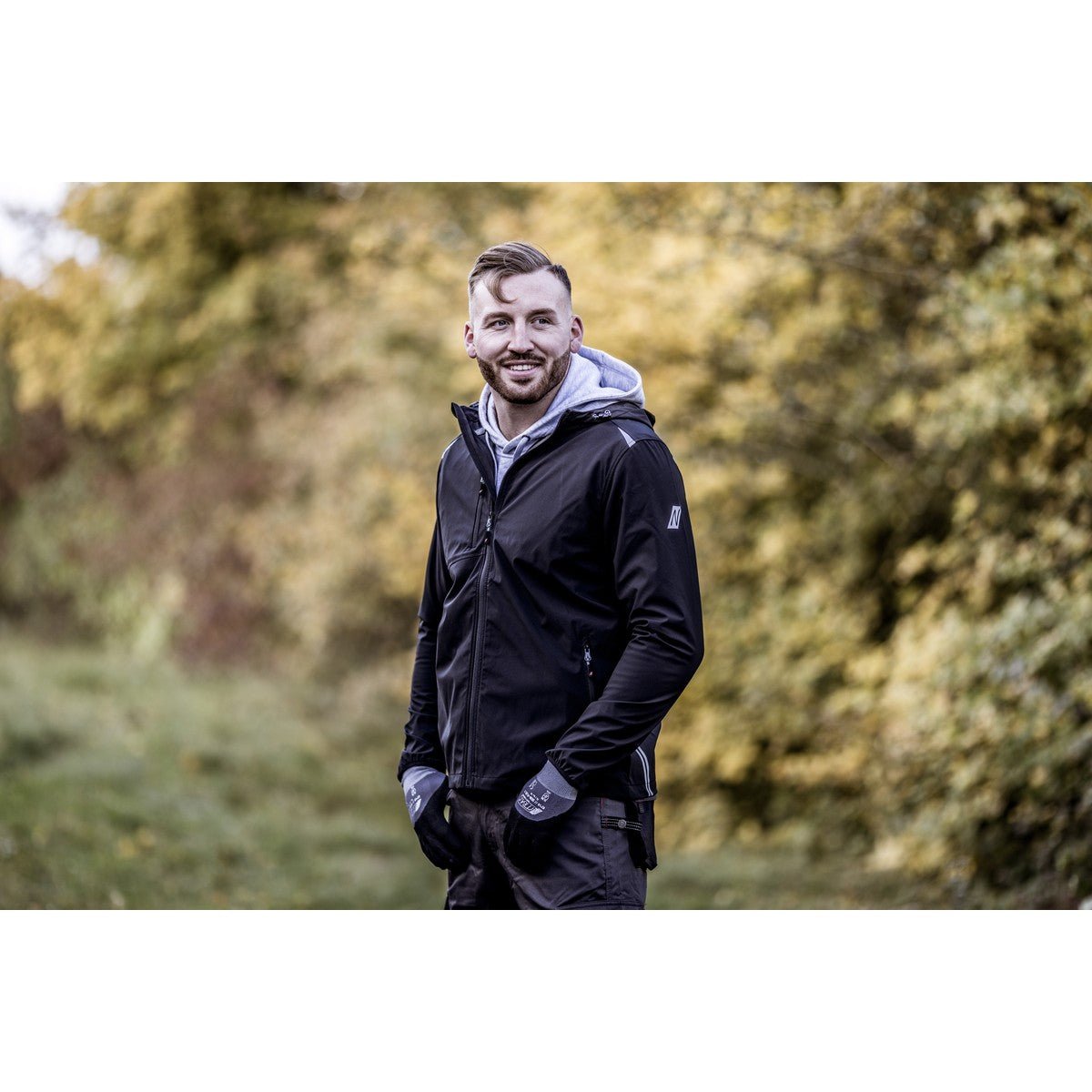 NITRAS MOTION TEX LIGHT, αντιανεμικό, μαύρο