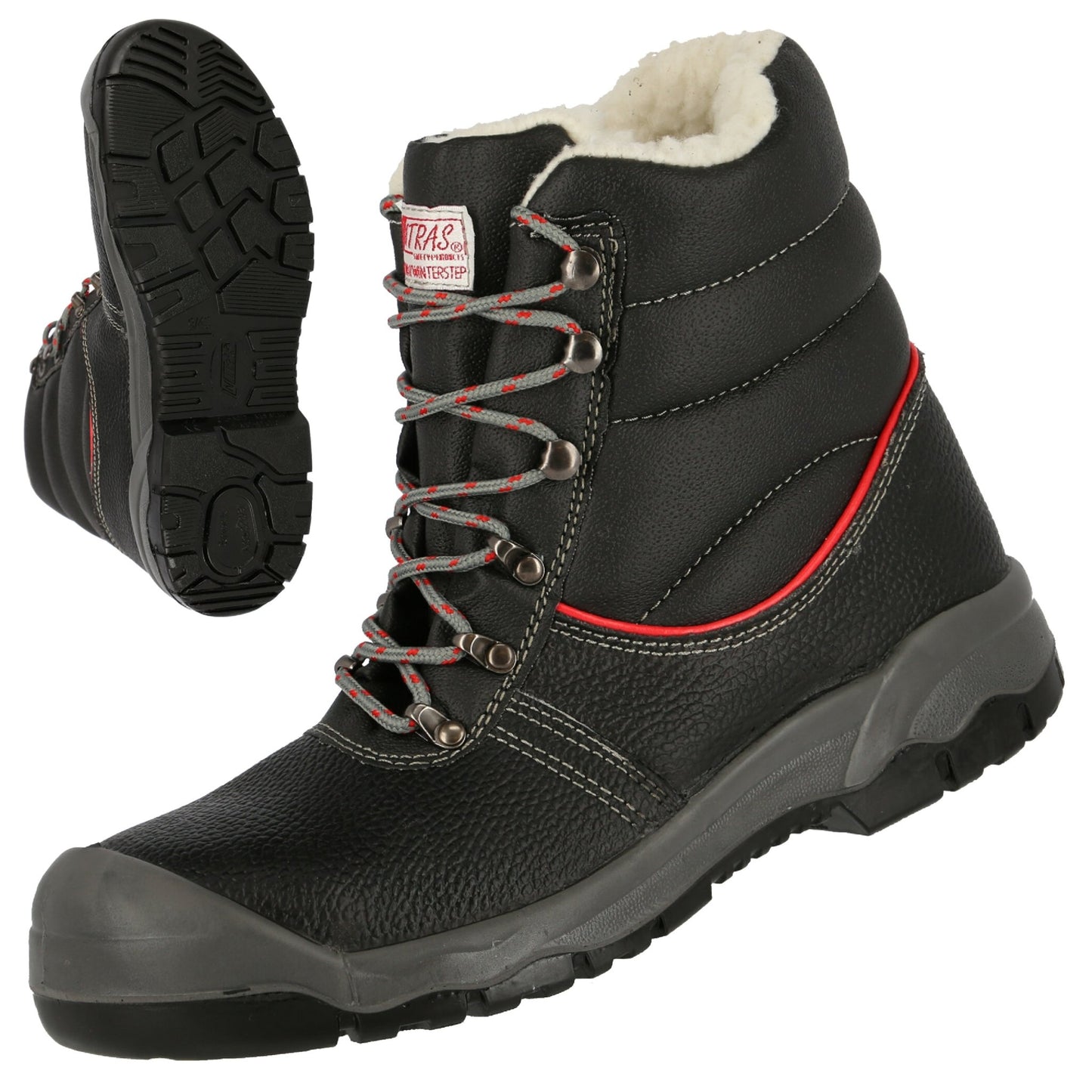 Χειμερινές μπότες ασφαλείας NITRAS STEP MID+ W, S3, μεσαίου ύψους, μαύρες