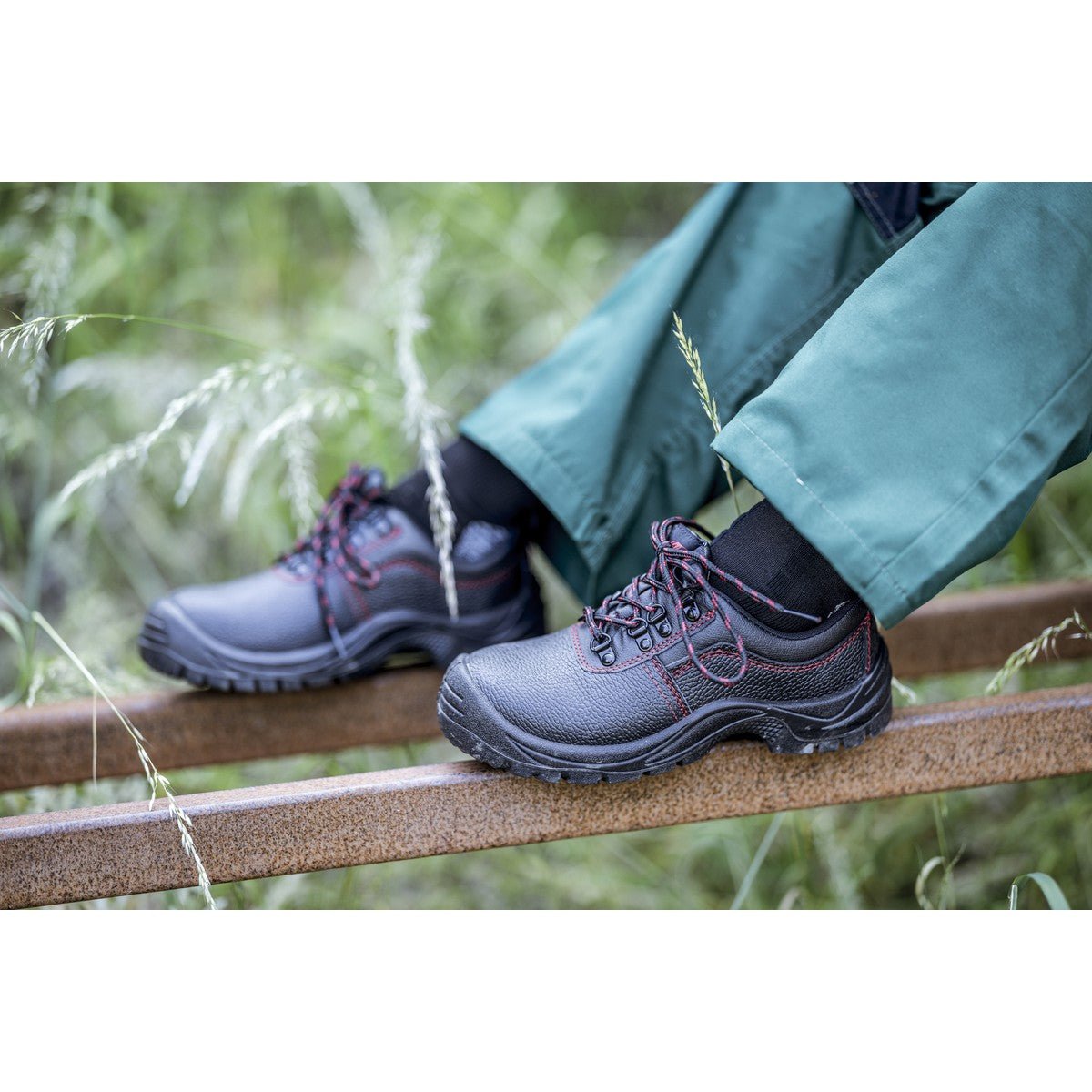 NITRAS BASIC STEP, παπούτσια ασφαλείας S3, μαύρα