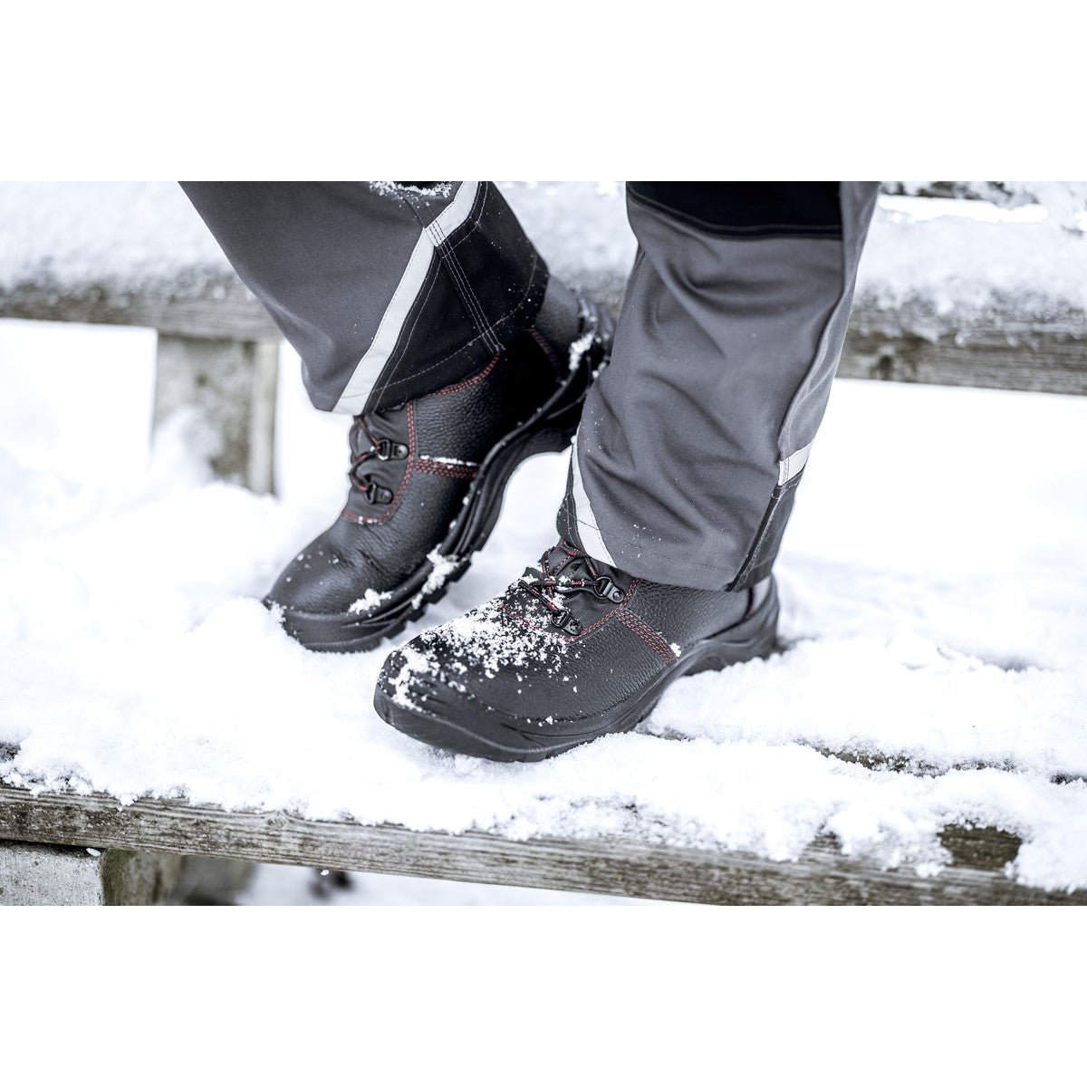 Χειμερινές μπότες ασφαλείας NITRAS BASIC STEP MID+ W, S3 CI, μεσαίου ύψους, μαύρο