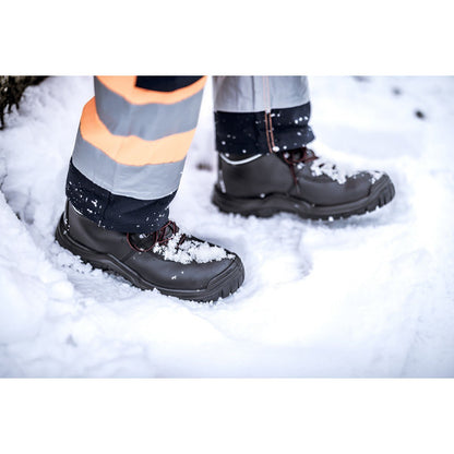 Χειμερινές μπότες ασφαλείας NITRAS POWER STEP MID+, S3 CI HI HRO SRC, μεσαίου ύψους, μαύρες