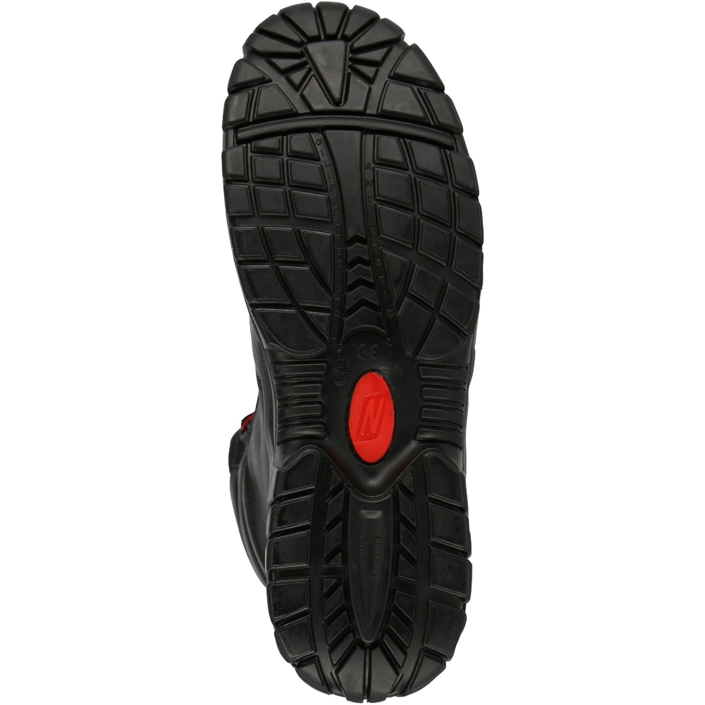 Μπότες ασφαλείας NITRAS POWER STEP MID+, S3 CI HI HRO, ψηλά, μαύρα