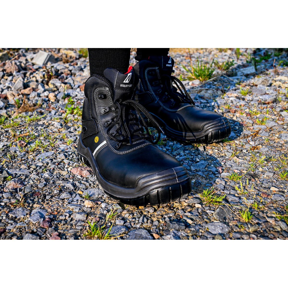 Μπότες ασφαλείας NITRAS UTILITY STEP MID, S3L CI FO SR, μαύρο