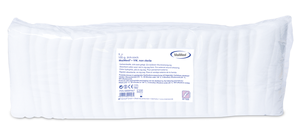 Τσάντα από αλουμινόχαρτο MaiMed-VW ζιγκ-ζαγκ με επίδεσμο