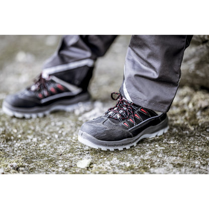 NITRAS SPORT STEP, παπούτσια ασφαλείας S3, μαύρα