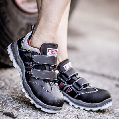 NITRAS SPORT STEP SA, πέδιλα ασφαλείας S1P, μαύρα