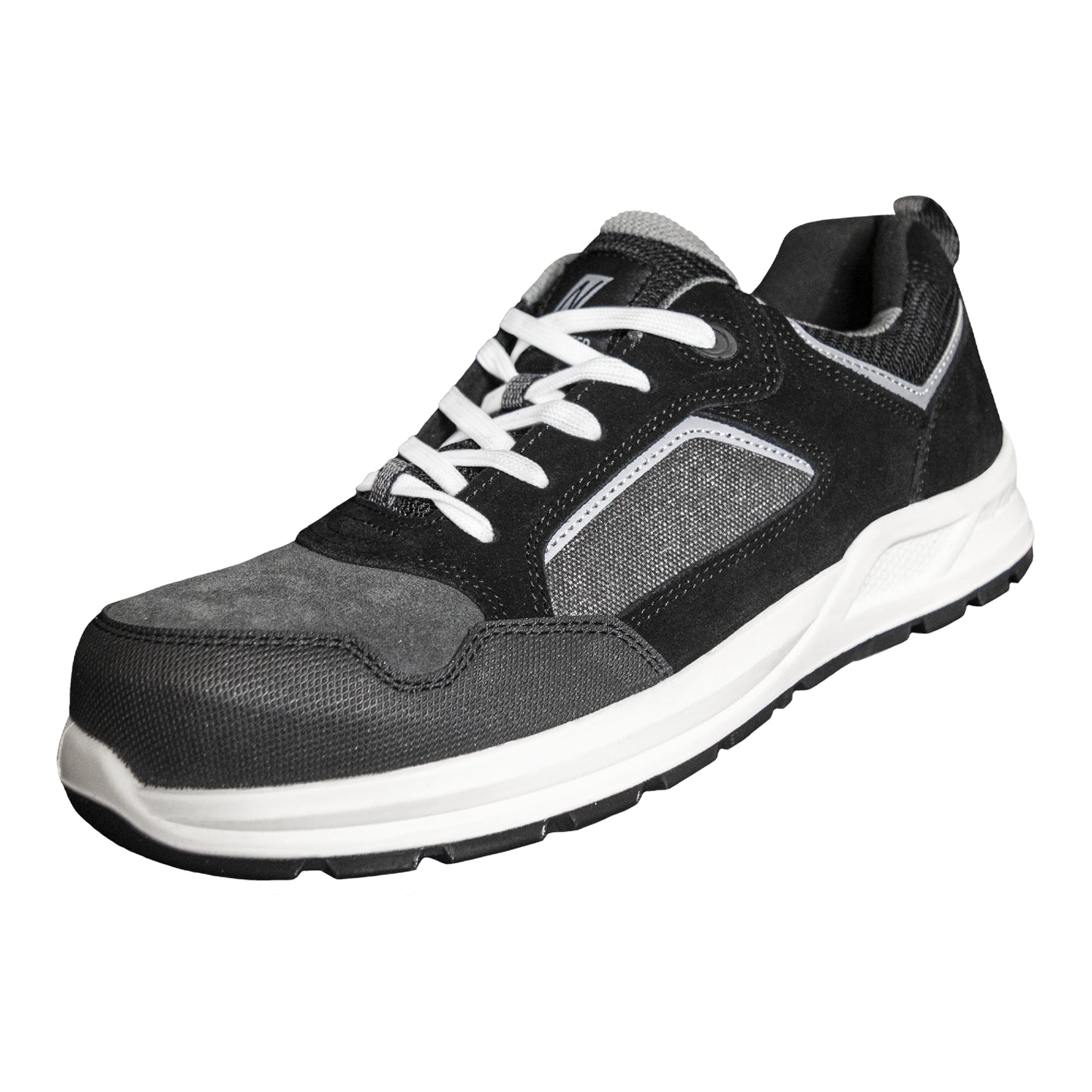 NITRAS CLASSIC STEP, παπούτσια ασφαλείας S1P, γκρι / μαύρο