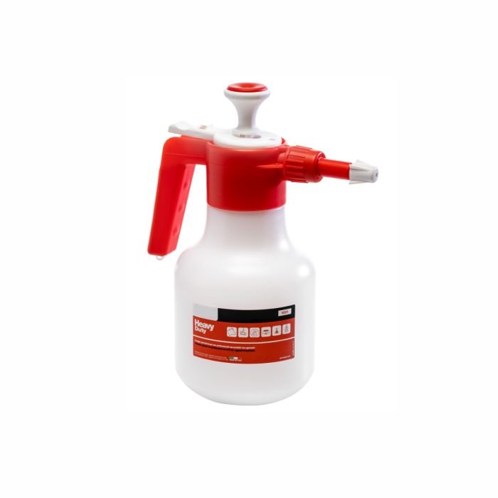 Το Arcora Arspray Delta-Tec 2 Sprühkännchen 1710 ml από την Arcora International GmbH είναι ένα κόκκινο-λευκό πλαστικό μπουκάλι ψεκασμού με μετρήσεις και αντλία - ιδανικό για τον καθαρισμό. Ουδέτερο NBR, μεμονωμένη συσκευασία.