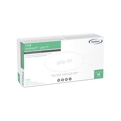 MaiMed-grip PF, μη αποστειρωμένα γάντια από λάτεξ χωρίς πούδρα