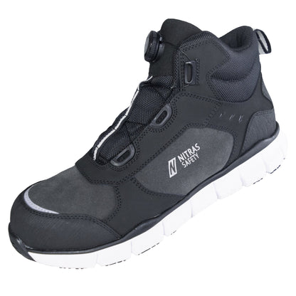 NITRAS SONIC STEP MID FIT, S3S FO HRO SC SR, μπότες ασφαλείας, μεσαίο ύψος