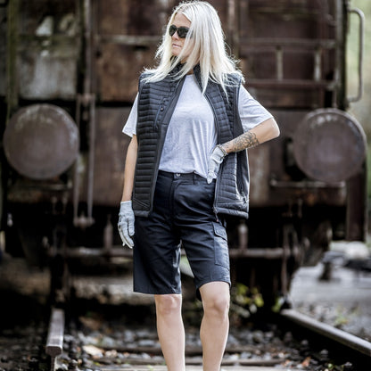 NITRAS MOTION TEX LIGHT, παντελόνι εργασίας, κοντό, μαύρο