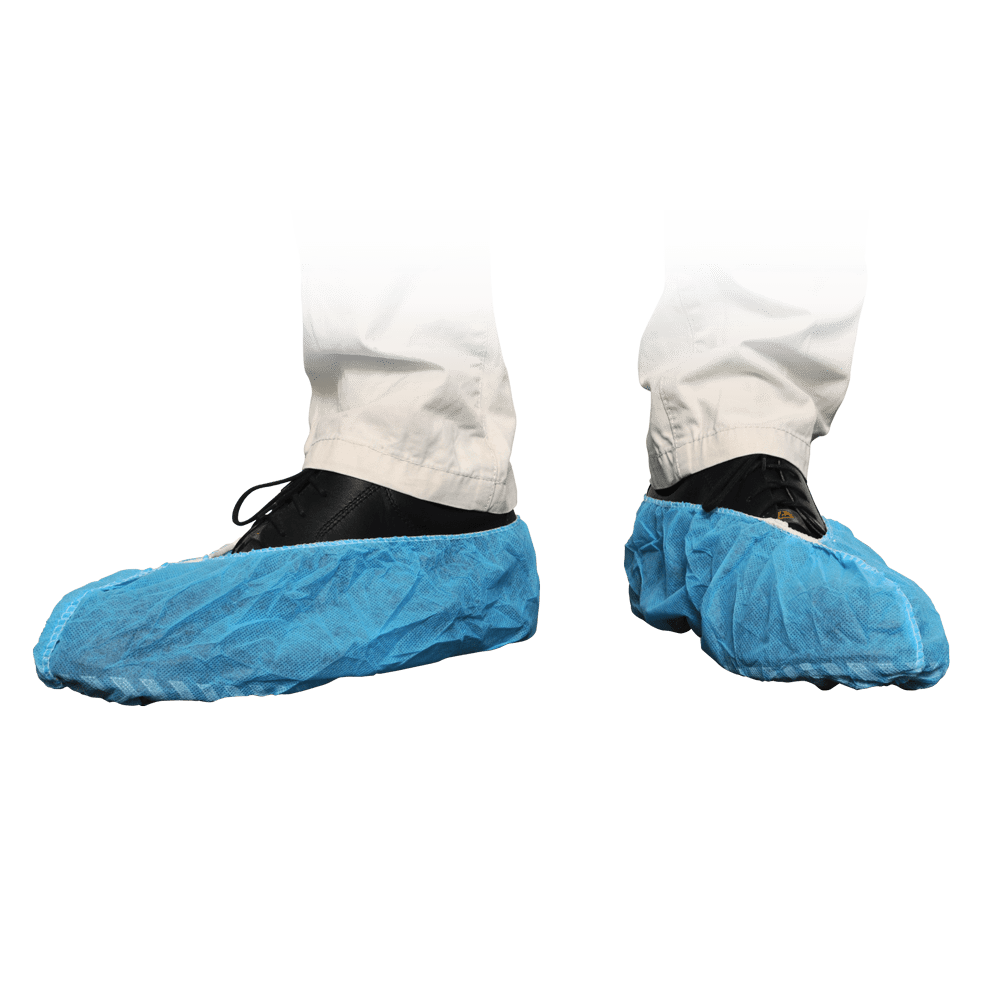 Καλύμματα παπουτσιών MaiMed-Cover ABS Καλύμματα παπουτσιών μιας χρήσης από PP, μπλε, 50 τεμάχια/συσκευασία. | Συσκευασία (50 τεμάχια)