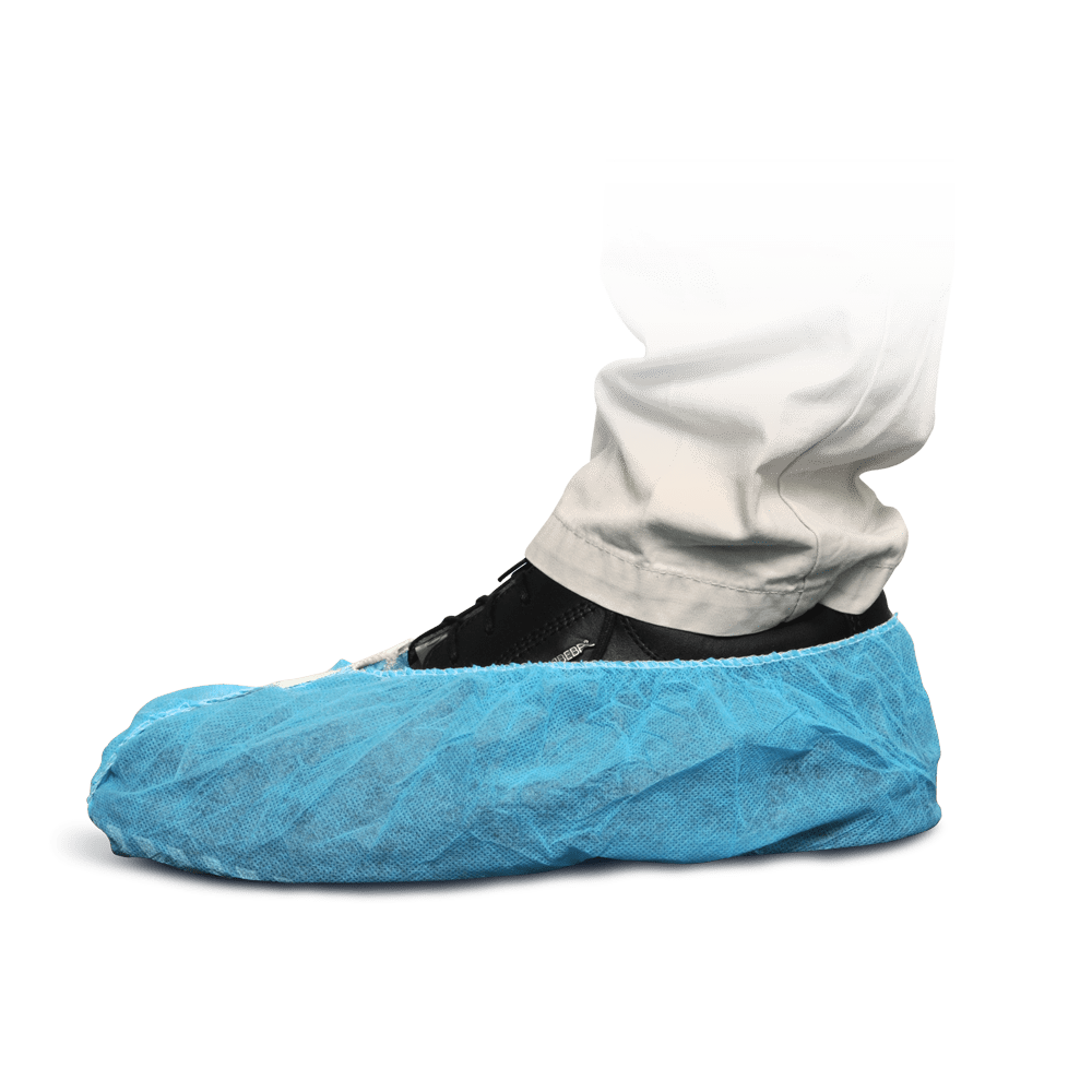 Καλύμματα παπουτσιών MaiMed-Cover ABS Καλύμματα παπουτσιών μιας χρήσης από PP, μπλε, 50 τεμάχια/συσκευασία. | Συσκευασία (50 τεμάχια)