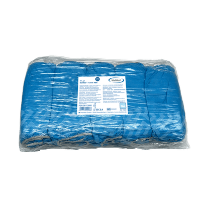 Καλύμματα παπουτσιών MaiMed-Cover ABS Καλύμματα παπουτσιών μιας χρήσης από PP, μπλε, 50 τεμάχια/συσκευασία. | Συσκευασία (50 τεμάχια)