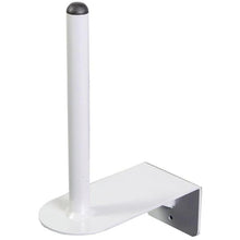 Der TASKI Rollenhalter von Diversey Deutschland GmbH & Co. OHG ist ein Wandhalter für Küchenrollen und ähnliche Gegenstände, der mit einer vertikalen Stange und einem flachen Sockel für eine einfache Montage ausgestattet ist und als Einzelverpackung geliefert wird.