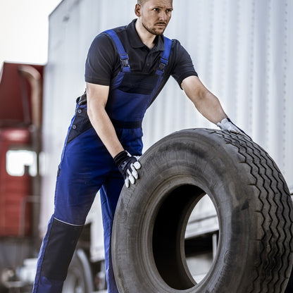 NITRAS TROPIC, μηχανικά γάντια, γκρι / σκούρο μπλε