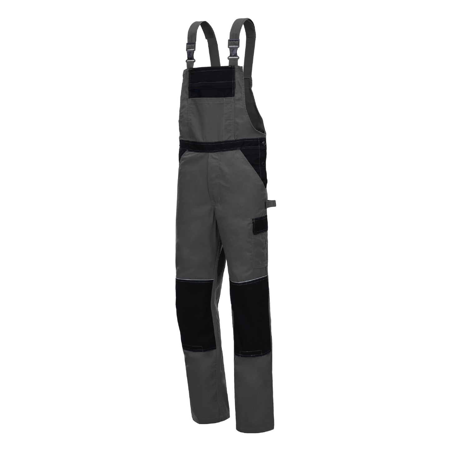 NITRAS MOTION TEX LIGHT, dungarees, γκρι / μαύρο