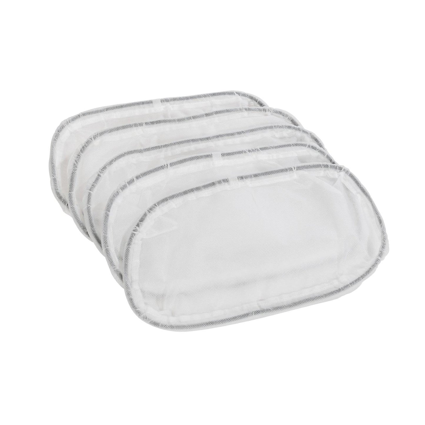 Πέντε αποδοτικά φίλτρα της μάρκας Diversey Deutschland GmbH & Co. OHG για την τουρμπίνα AERO 3500 είναι τοποθετημένα ελαφρώς επικαλυπτόμενα σε λευκό φόντο - τέλεια για μέγιστη απόδοση. Ιδανικό ως πακέτο: Φίλτρο τουρμπίνας AERO 3500 5 τεμάχια.