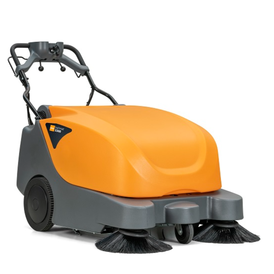 Το TASKI balimat 3300 RTU από τη Diversey είναι μια χειροκίνητη μηχανή καθαρισμού με 2 κυλινδρικές βούρτσες, 2 πλαϊνές βούρτσες, μπαταρίες και φορτιστή - ιδανική για τον καθημερινό καθαρισμό μεσαίων έως μεγάλων επιφανειών σε εσωτερικούς και εξωτερικούς χώρους.