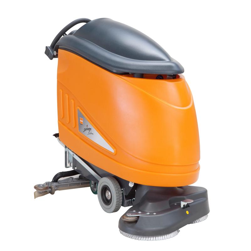 Η TASKI swingo 1650 Li-Ion από την Diversey Deutschland είναι μια μεγάλη, επαγγελματική μηχανή καθαρισμού δαπέδων με διπλές βούρτσες (2x13") με ρόδες και 3x50Ah Li-Ion μπαταρίες για αποδοτικό καθαρισμό δαπέδου. Συσκευασία με 1 τεμάχιο.