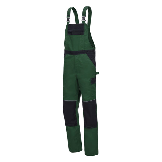 NITRAS MOTION TEX LIGHT, dungarees, πράσινο / μαύρο