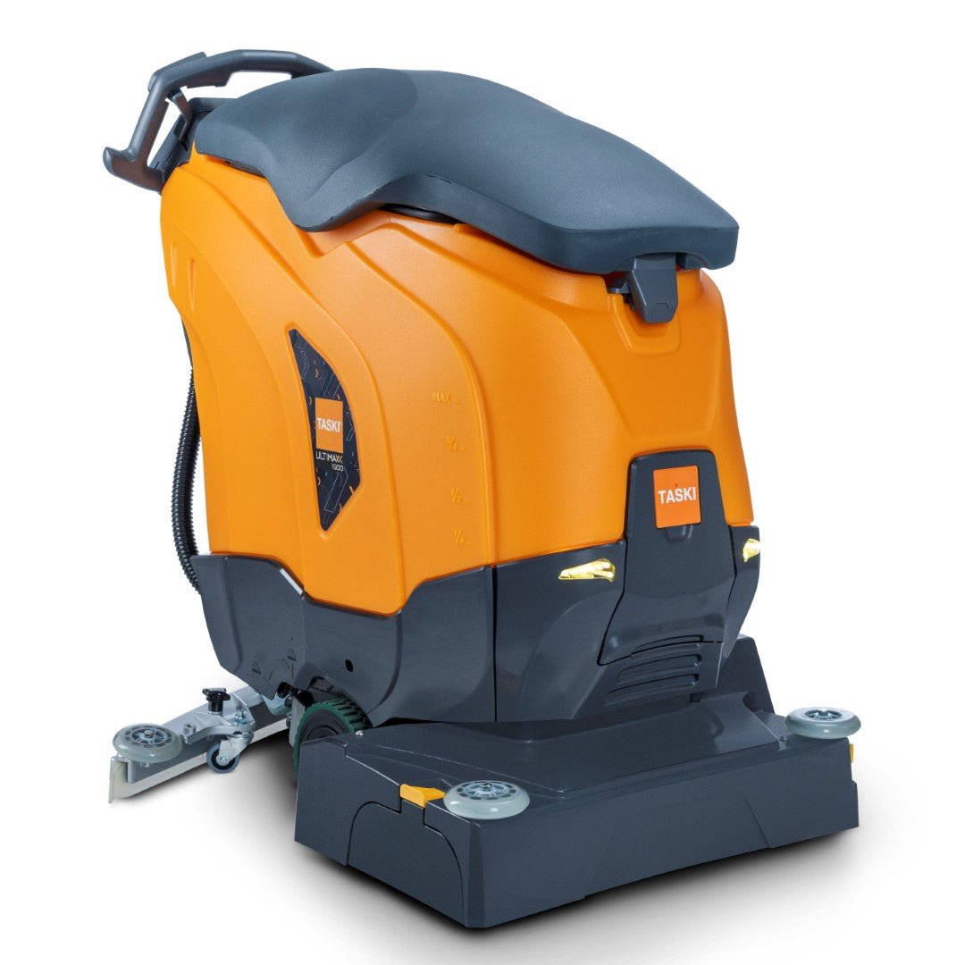 Το TASKI ULTIMAXX 1900 RB55 Performance BMS 25A EBU από την Diversey Deutschland GmbH & Co. OHG είναι μια μηχανή καθαρισμού επόμενης γενιάς με κίνηση τροχών, δεξαμενή 42L και διπλό κύλινδρο 55cm για την αποδοτική καθαριότητα μεγάλων επιφανειών.