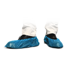 Καλύμματα παπουτσιών MaiMed-Cover PE Καλύμματα παπουτσιών μιας χρήσης από PE, μπλε, 100 τεμάχια/συσκευασία. | Συσκευασία (100 τεμάχια)