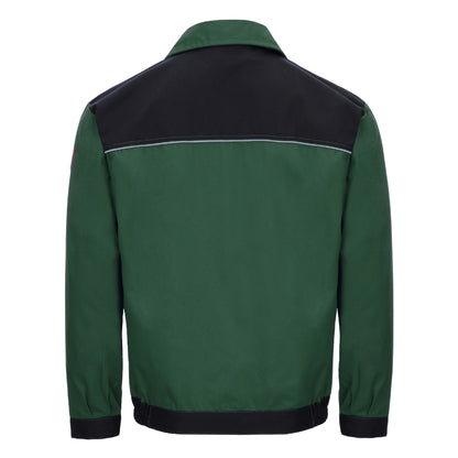 NITRAS MOTION TEX LIGHT, μπουφάν εργασίας, πράσινο / μαύρο