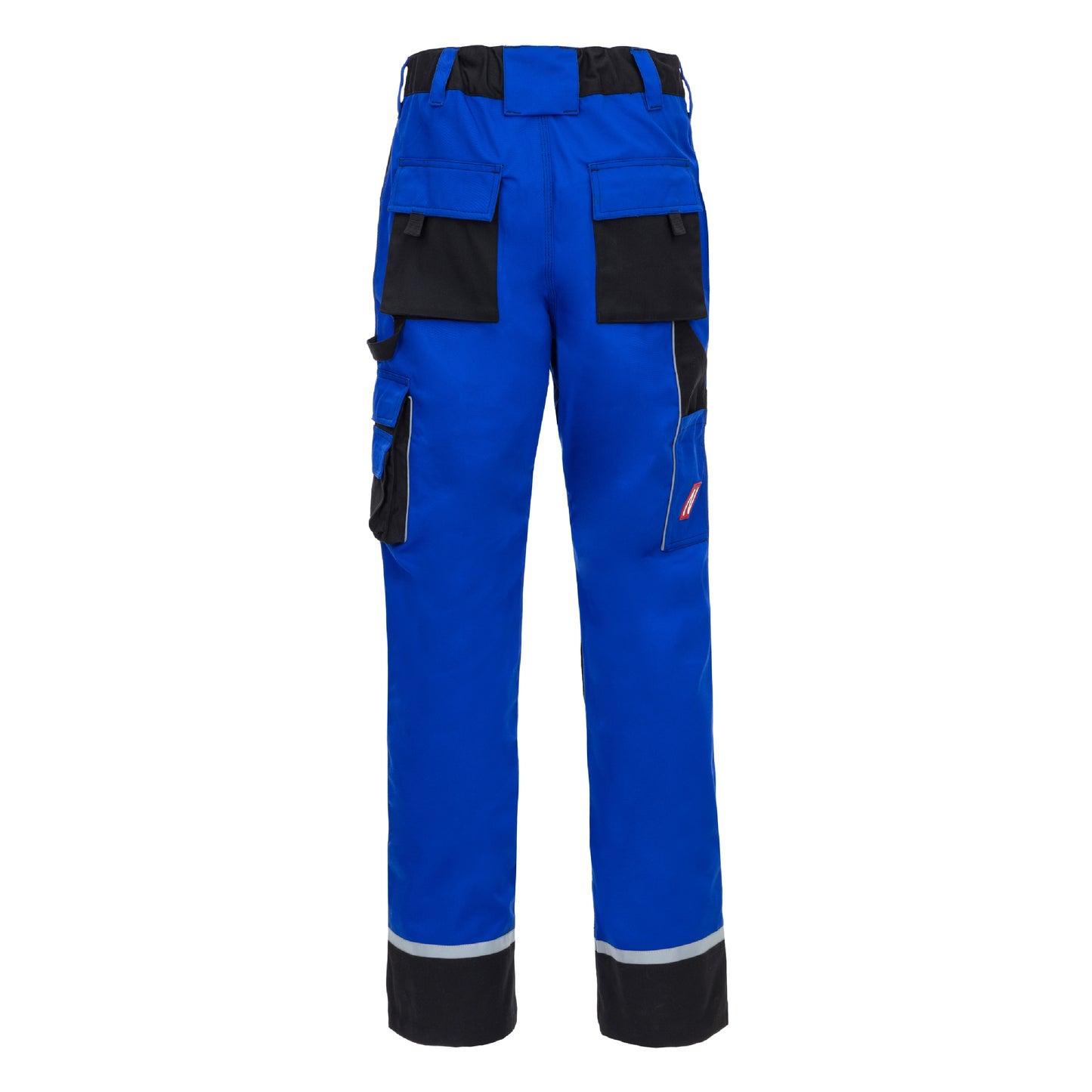 NITRAS MOTION TEX PLUS, παντελόνι εργασίας, μακρύ, royal blue / μαύρο