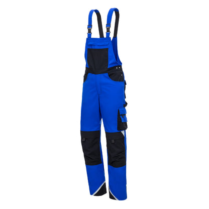 NITRAS MOTION TEX PLUS, dungarees, royal blue / μαύρο