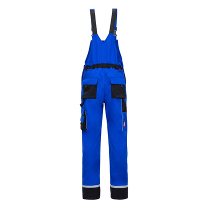 NITRAS MOTION TEX PLUS, dungarees, royal blue / μαύρο