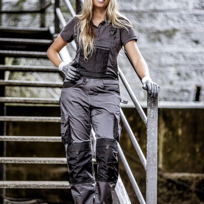 NITRAS MOTION TEX PRO FX, dungarees, γκρι / μαύρο