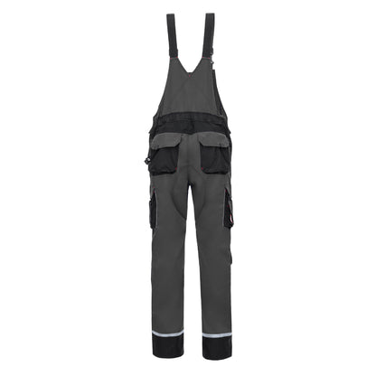 NITRAS MOTION TEX PRO FX, dungarees, γκρι / μαύρο