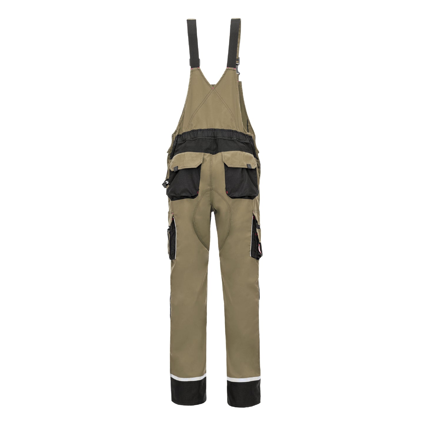 NITRAS MOTION TEX PRO FX, dungarees, χακί / μαύρο